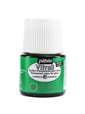 Pebeo Vitrail Paint Chartreuse 45 Ml [Pack Of 3]