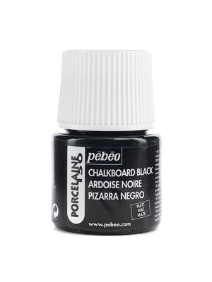 Pebeo Porcelaine 150 China Paint Chalkboard Black 45 Ml [Pack Of 3]
