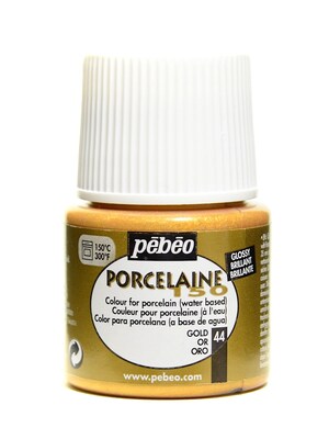 Pebeo Porcelaine 150 China Paint Gold 45 Ml [Pack Of 3]