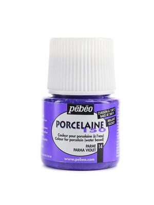 Pebeo Porcelaine 150 China Paint Parma Violet 45 Ml [Pack Of 3]
