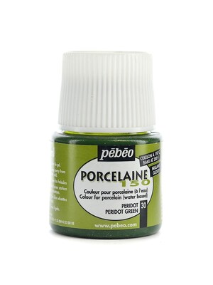 Pebeo Porcelaine 150 Craft Paint, Peridot Green, 3/Pack (90692-PK3)