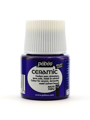 Pebeo Ceramic Air Dry China Paint Purple 45 Ml [Pack Of 3]