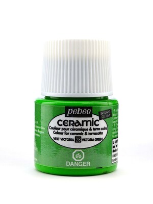 Pebeo Ceramic Air Dry China Paint Victoria Green 45 Ml [Pack Of 3]