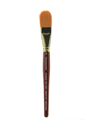 Grumbacher Goldenedge Watercolor Brushes; 12, Filbert (91441)