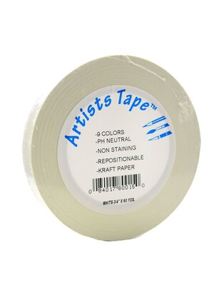 Pro Tapes White Artist's Tape 3/4 In. X 60 Yd.