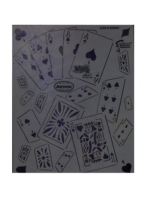 Artool Kustom Kulture Freehand Airbrush Templates By Craig Fraser Aces N Eights 8 In. X 10 In.