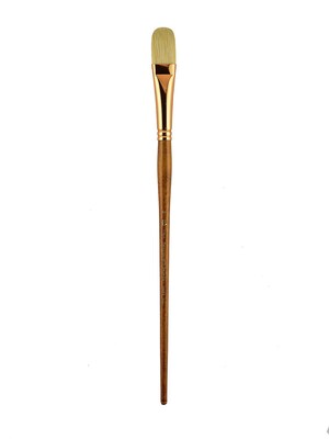 Princeton Series 5400 Natural Bristle Oil And Acrylic Brushes 10 Filbert (59292)