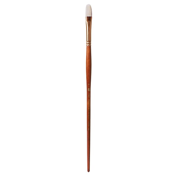 Princeton Series 5400 Natural Bristle Oil And Acrylic Brushes, 6-Filbert (59295)