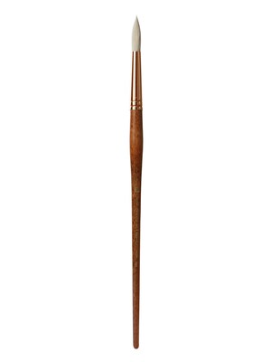 Princeton Series-5400 Natural Bristle Oil And Acrylic Brushes, 8 Round (62961)