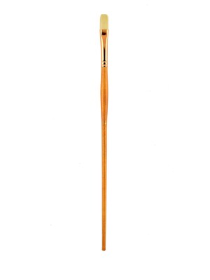 Princeton Series 5400 Natural Bristle Oil And Acrylic Brushes, 6-Flat (62976)