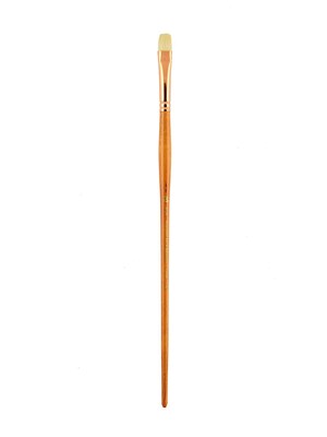 Princeton Series 5400 Natural Bristle Oil And Acrylic Brushes, 6 Bright (62990)