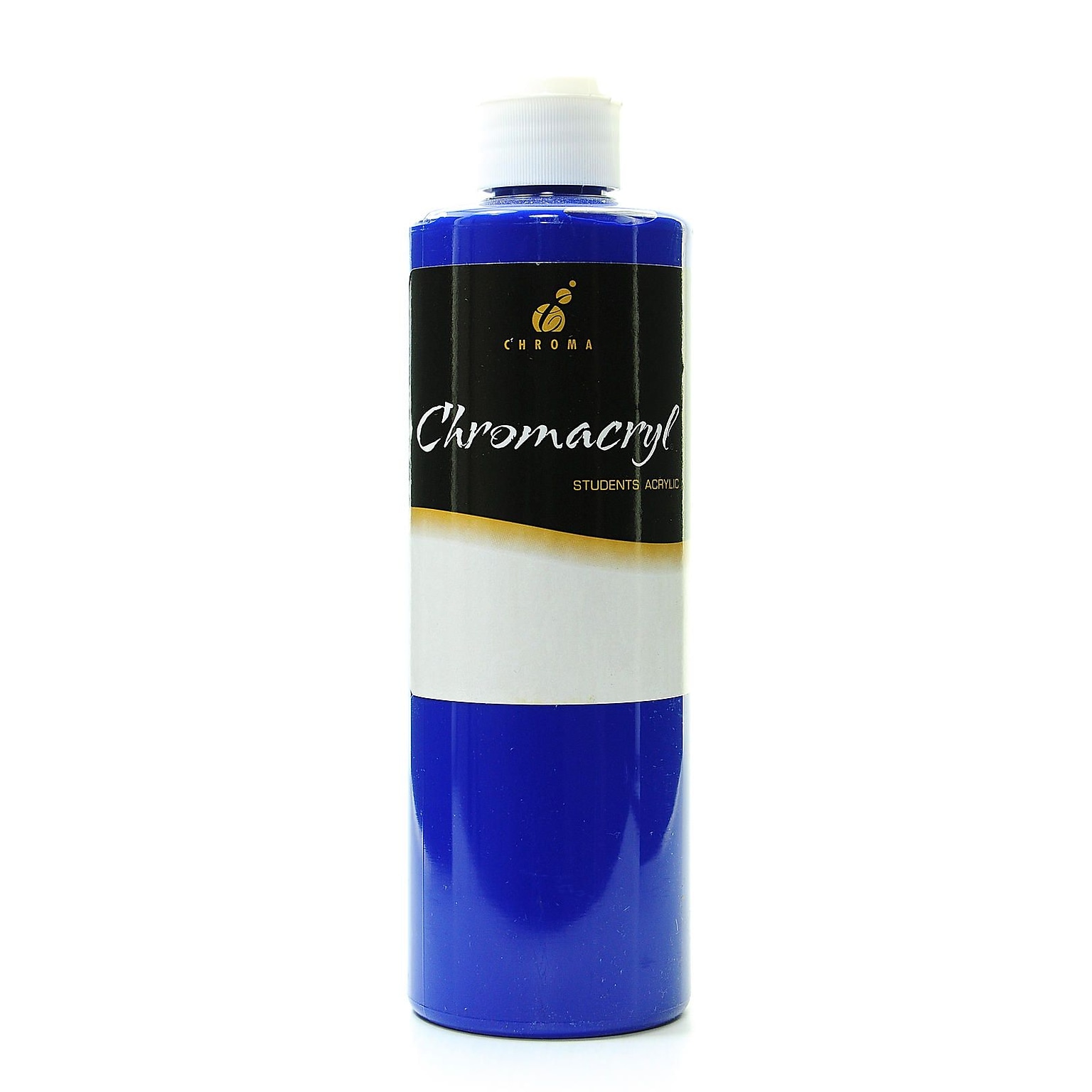 Chroma Inc. Chromacryl Students Acrylic Paints, Warm Blue, 500Ml, 2/Pack (47012-Pk2)