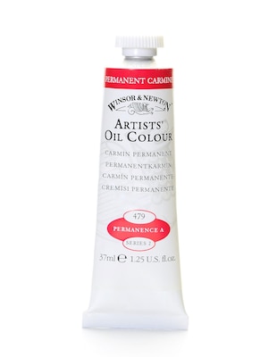 Winsor  And  Newton Artists Oil Colours Permanent Carmine 479 37 Ml