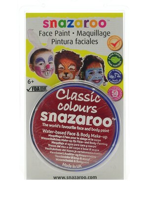 Snazaroo Face Paint Colors Bright Red [Pack Of 3]