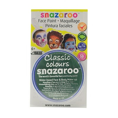 Snazaroo Face Paint Colors Grass Green [Pack Of 3]