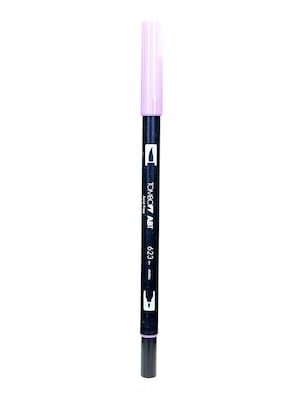 Tombow Dual-End Brush Pen, Purple Sage, 12/Pack (22489-Pk12)