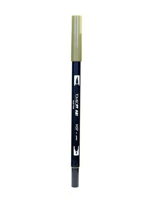 Tombow Dual End Brush Pen Warm Gray 5 [Pack Of 12]