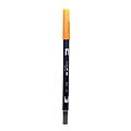 Tombow Dual End Brush Pen, Scarlet, 12/Pack (41657-Pk12)