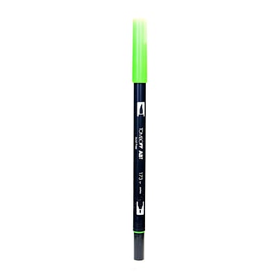 Tombow Dual End Brush Pen Willow Green [Pack Of 12]