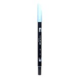 Tombow Dual End Brush Pen Glacier Blue [Pack Of 12]