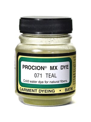 Jacquard Procion Mx Fiber Reactive Dye Teal 071 2/3 Oz. [Pack Of 3]