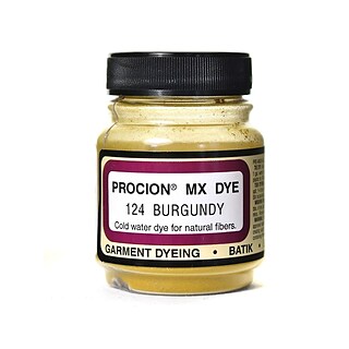 Jacquard Procion Mx Fiber Reactive Dye Burgundy 124 2/3 Oz. [Pack Of 3]