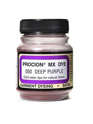 Jacquard Procion Mx Fiber Reactive Dye Deep Purple 050 2/3 Oz. [Pack Of 3]