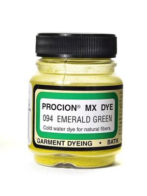 Jacquard Procion Mx Fiber Reactive Dye Emerald Green 094 2/3 Oz. [Pack Of 3]