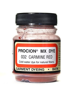 Jacquard Procion Mx Fiber Reactive Dye Carmine Red 032 2/3 Oz. [Pack Of 3]