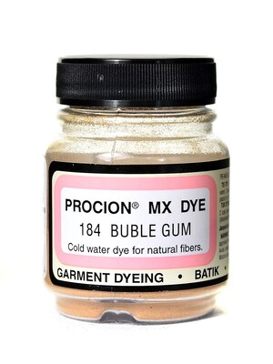 Jacquard Procion Mx Fiber Reactive Dye, Bubble Gum, 184, 2/3 Oz, 3/Pack (76496-Pk3)