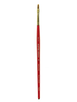 Winsor And Newton Sceptre Gold Ii Short Handled Brushes, 1/8 One Stroke No 606 (20703)