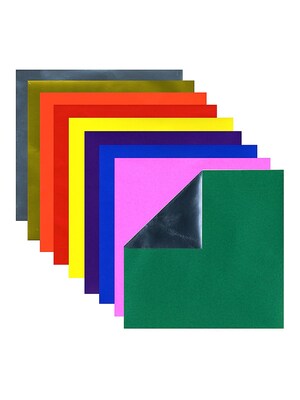 Yasutomo FoldEms Origami Paper Two-Sided, Foil/Solid 5 7/8 In. Pack Of 18 [Pack Of 4]