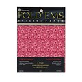 Yasutomo FoldEms Origami Paper 10 Chiyogami Folk Patterns 4 5/8 In. Pack Of 40 [Pack Of 6]