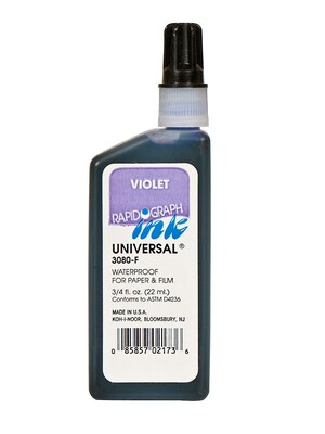 Koh-I-Noor Technical Inks Universal Drawing Ink Violet [Pack Of 3]