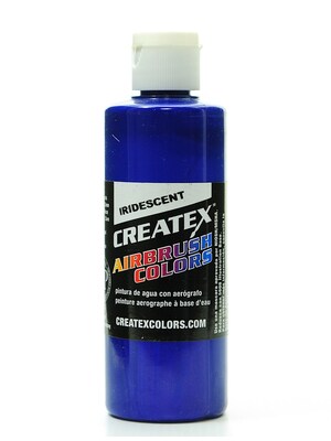 Createx Airbrush Colors Iridescent Electric Blue 4 Oz. [Pack Of 2]