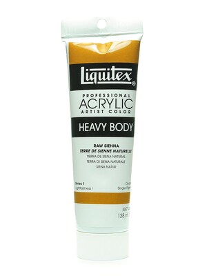 Liquitex Heavy Body Professional Artist Acrylic Colors Raw Sienna 4.65 Oz.