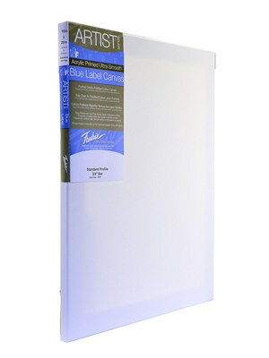 Fredrix Blue Label Ultra-Smooth Portrait Grade Pre-Stretched Artist Canvas 16 In. X 20 In. Each