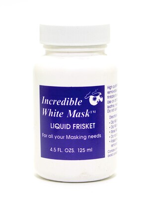 Grafix Incredible White Mask Liquid Frisket 4.5 Oz. [Pack Of 2]