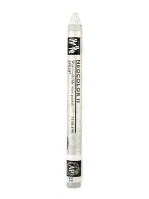 Caran DAche Neocolor Ii Aquarelle Water Soluble Wax Pastels Silver [Pack Of 10]