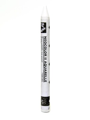 Caran DAche Neocolor Ii Aquarelle Water Soluble Wax Pastels White [Pack Of 10]