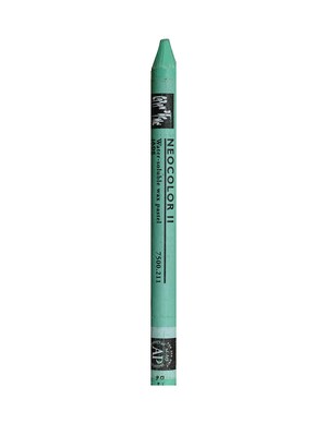 Caran DAche Neocolor Ii Aquarelle Water Soluble Wax Pastels Jade [Pack Of 10]