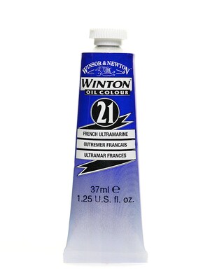 Winsor  And  Newton Winton Oil Colours 37 Ml French Ultramarine 21 [Pack Of 3]