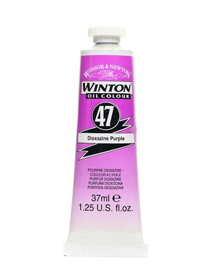 Winsor  And  Newton Winton Oil Colours 37 Ml Dioxazine Purple 47 [Pack Of 3]