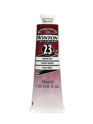 Winsor  And  Newton Winton Oil Colours 37 Ml Indian Red 23 [Pack Of 3]