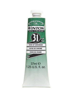 Winsor  And  Newton Winton Oil Colours 37 Ml Oxide Of Chromium 31 [Pack Of 3]