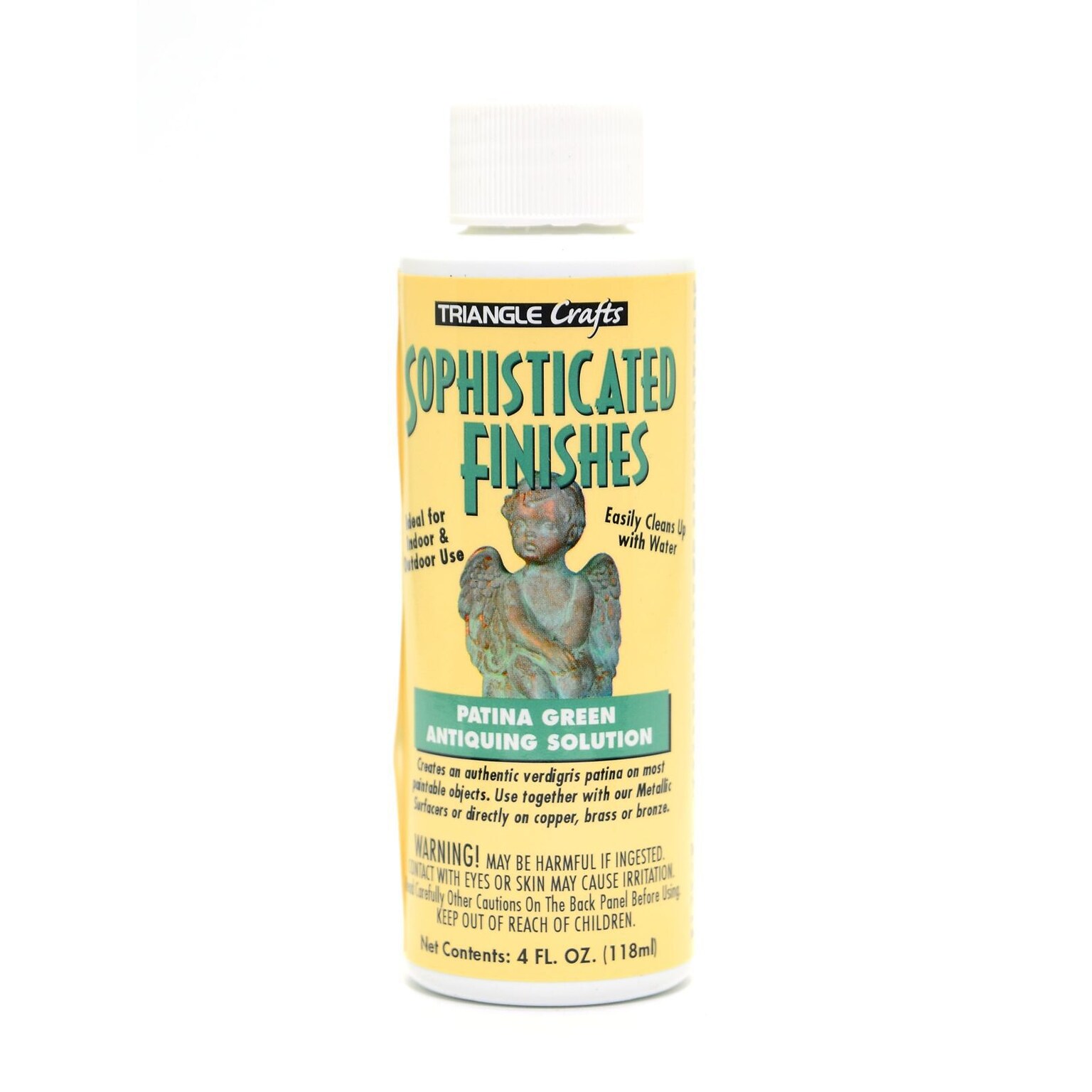 Triangle Coatings Sophisticated Finishes Patina Green Antiquing Solution 4 Oz. [Pack Of 2]