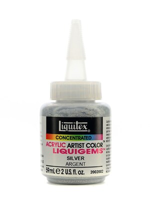 Liquitex Liquigems, Silver, 2/Pk