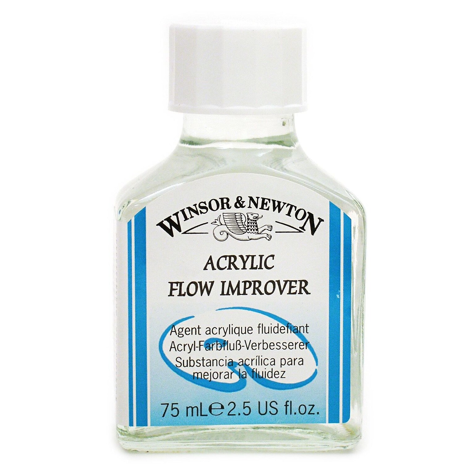 84045-Pk2 Winsor And Newton Acrylic Flow Improver, Craft Supplies, 125 Ml. Pack Of 2