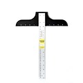 Ludwig Precision Aluminum T-Square 1 1/2 In. X 12 In. Standard [Pack Of 2]