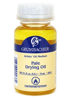 Grumbacher Pale Drying Oil, 2/Pack (43757-Pk2)